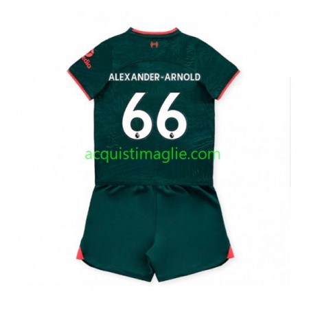 Divisa di Calcio Liverpool Alexander-Arnold 66 Bambino Terza 2022/2023